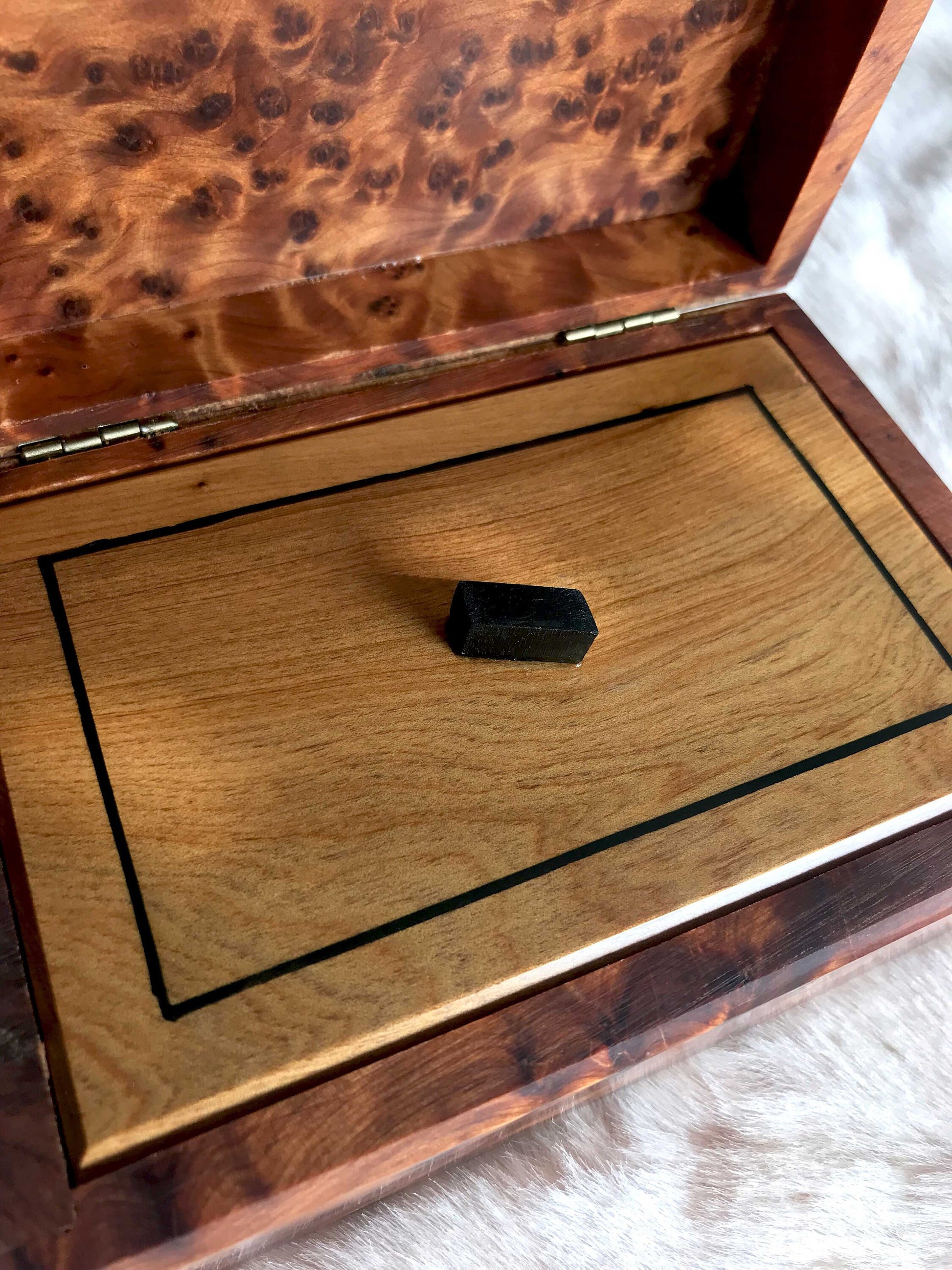 6"x4" Small Thuya wood jewellery Box,gift idea,wooden box organizer,engraved Custom Jewelry Box,decorative wooden box holder,Keepsake Box