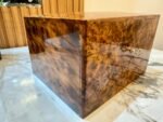Jewellery Box Organizer with Key, Handcrafted Thuya Wood - Image 3