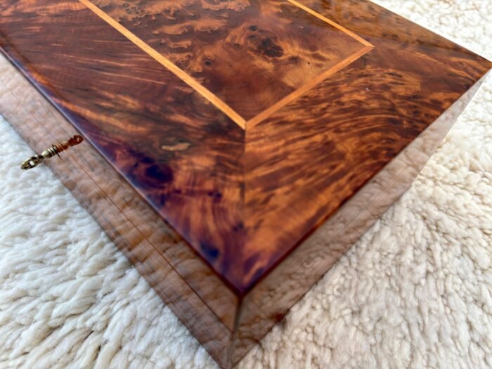 Jewelry Thuya Wooden Box Organizer – Luxury Jewelry Wooden Box