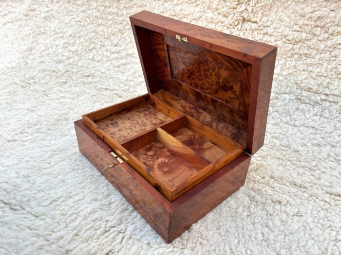 Jewelry Thuya Wooden Box Organizer – Luxury Jewelry Wooden Box