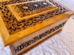 Jewelry Storage Thuya Wooden Box Organizer – Handmade Moroccan Box - Image 2