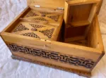 Jewelry Storage Thuya Wooden Box Organizer – Handmade Moroccan Box - Image 9
