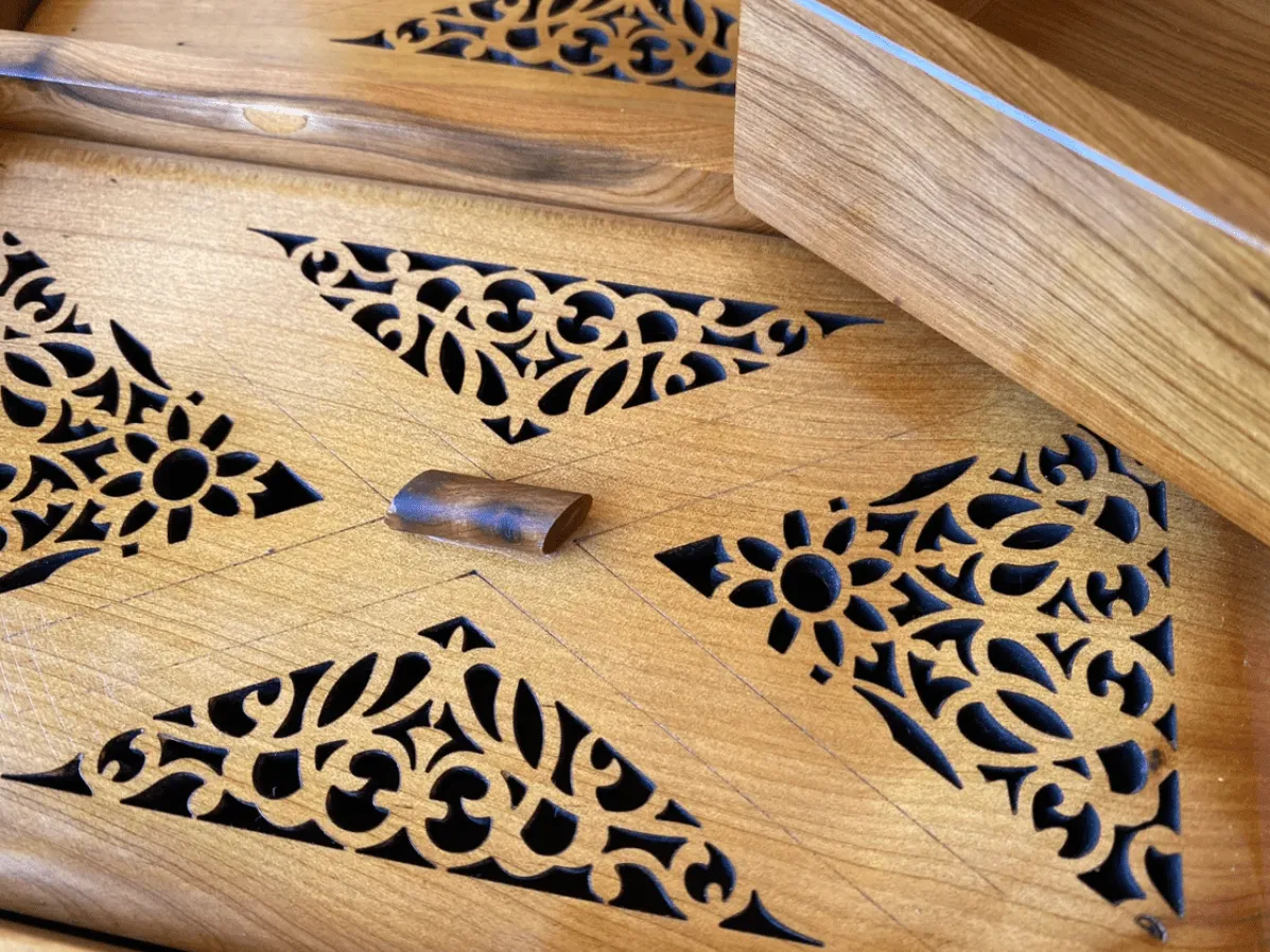 Jewelry Storage Thuya Wooden Box Organizer – Handmade Moroccan Box - Image 8