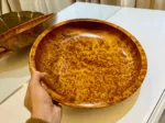 Large Wooden Bowl - Handmade Thuya Burl Bowl - Image 7