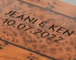 engraving wooden box
