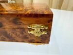 Pencil Wooden Case, Thuya Wood Pencil Box Gift Idea - Image 6
