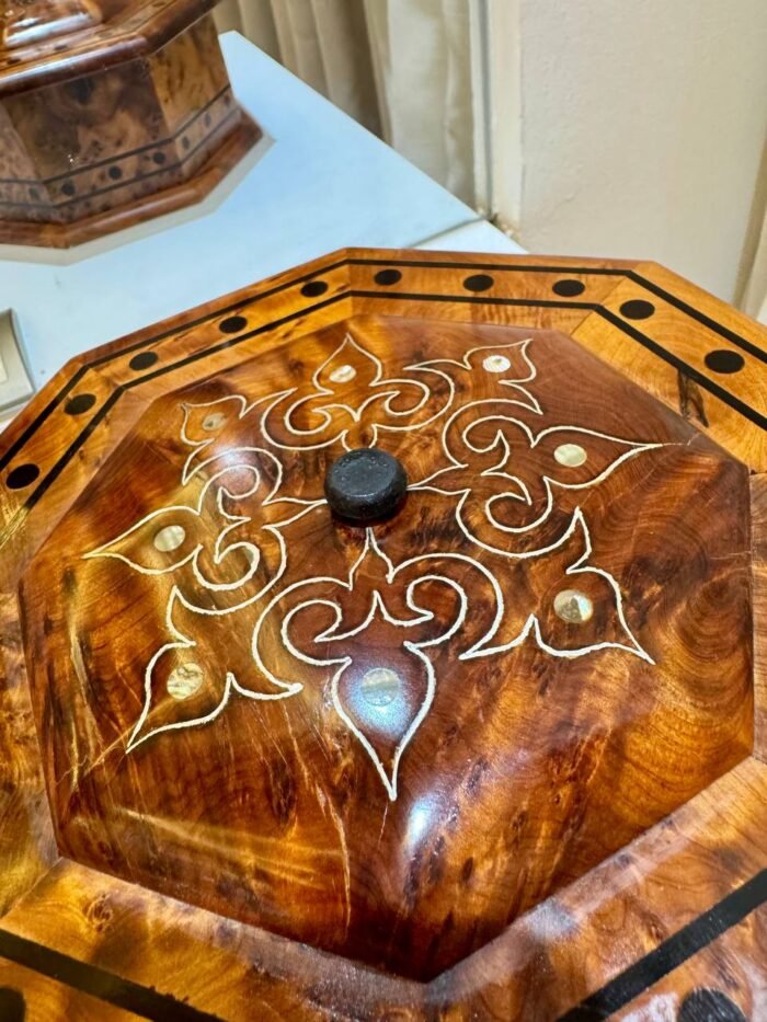 Jewelry Boxes For Women, Elegant Organizer with Key – Luxury Jewelry Wooden Box