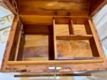 Mexican Wooden Box, Thuya Wood Organizer with Key - Image 10