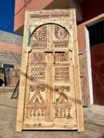 Custom Moroccan Wood Door