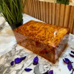 Wooden Jewelry Box With Lock