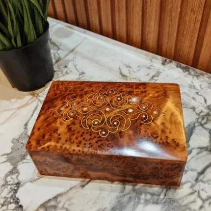 wooden trinket box