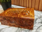 Wooden Trinket Box - Handmade Moroccan Thuya Small Box - Image 3