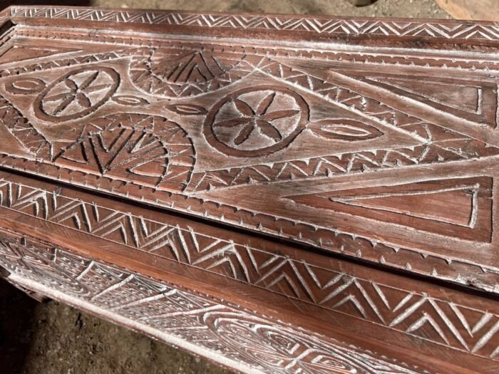 Handmade Berber Storage , Custom Moroccan Wood Cabinet , Elegant Rustic Boho Furniture – Luxury Jewelry Wooden Box