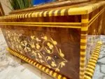 Wooden Box With Lid - Handmade Thuya Keepsake Box - Image 5