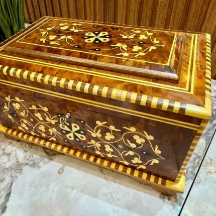 Wooden Box With Lid