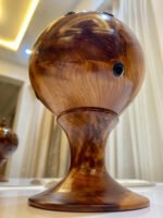 Handcrafted Ball thuya Wood Incense Burner with Slow Release Tub Feature - Image 10
