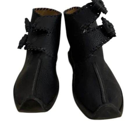 Black Leather Boots