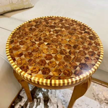 solid wood coffee table