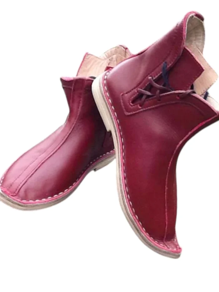 Viking shoes, Medieval Leather Shoes – Luxury Jewelry Wooden Box