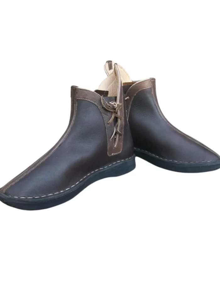 Viking shoes, Medieval Leather Shoes – Luxury Jewelry Wooden Box