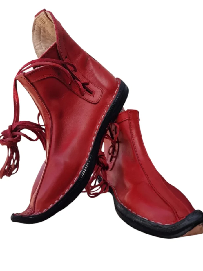 Viking shoes, Medieval Leather Shoes – Luxury Jewelry Wooden Box