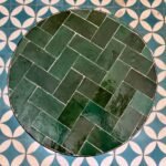unique mosaic table