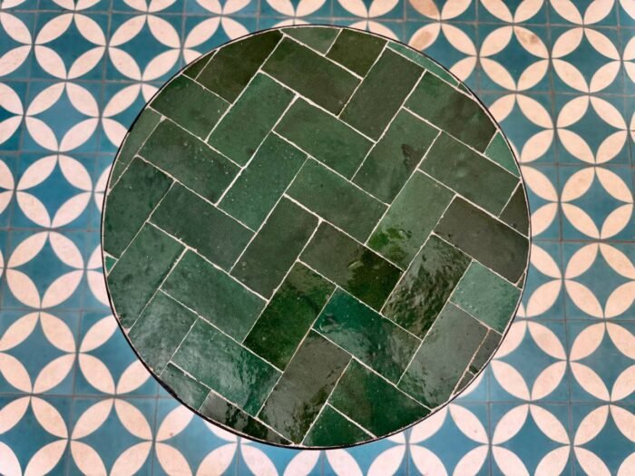 unique mosaic table