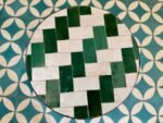 Mosaic coffee Table Handmade Moroccan Round Table for Patio & Indoor - Image 3