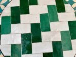 Mosaic coffee Table Handmade Moroccan Round Table for Patio & Indoor - Image 4