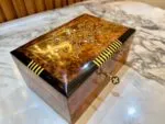 Wooden Memory Box - Handmade Thuya Keepsake Box - Image 6