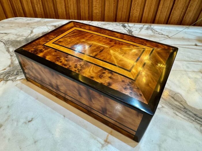 jewellery Box lockable thuya wooden box organizer Gift Box – Luxury Jewelry Wooden Box