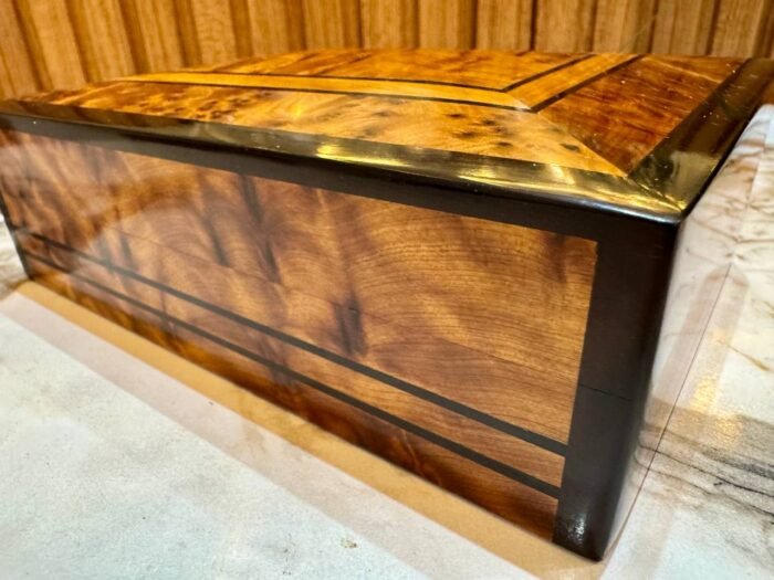 jewellery Box lockable thuya wooden box organizer Gift Box – Luxury Jewelry Wooden Box