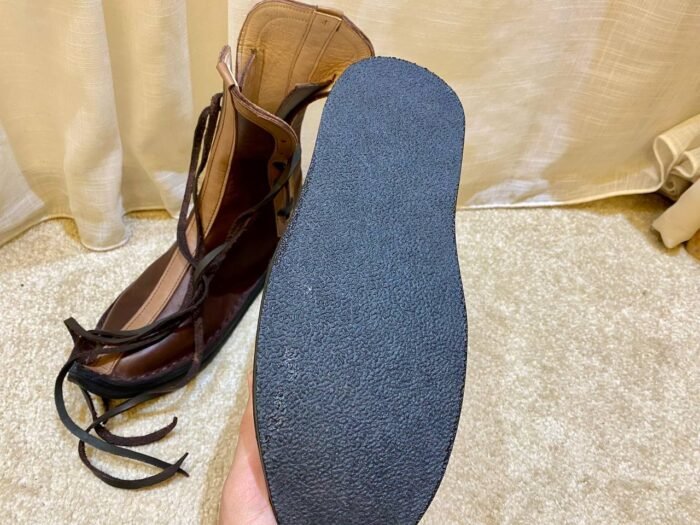 Renaissance boots handmade leather Viking boots – Luxury Jewelry Wooden Box