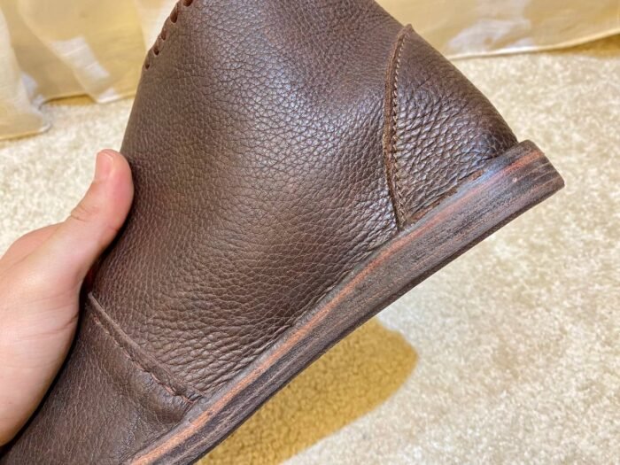 Leather Shoes, Authentic Viking Leather Shoes – Luxury Jewelry Wooden Box