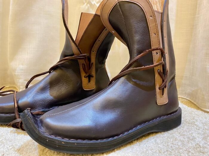 Luxury Medieval Leather Boots Viking – Luxury Jewelry Wooden Box