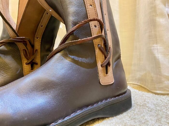 Luxury Medieval Leather Boots Viking – Luxury Jewelry Wooden Box