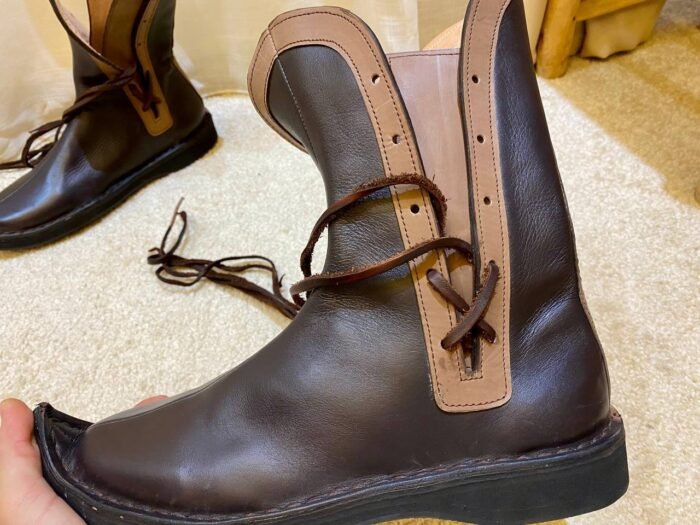Luxury Medieval Leather Boots Viking – Luxury Jewelry Wooden Box