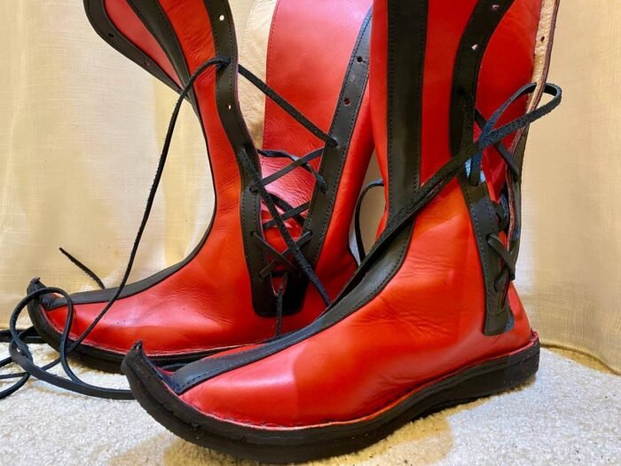 Handmade Viking Medieval Leather Boots Luxury – Luxury Jewelry Wooden Box