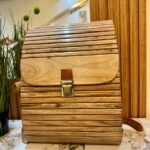 Wooden Backpack Bag