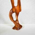 Wood Carving - Handmade Rustic Abstract Thuya Wood Decor - Image 7