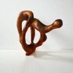 Wooden Art - Handmade Abstract Thuya Wood Sculpture - Image 4