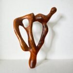 Wooden Art - Handmade Abstract Thuya Wood Sculpture - Image 5