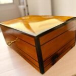 Cedar Jewelry Box - Handmade Moroccan Thuya Wood Organizer - Image 3