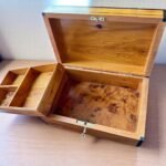 Cedar Jewelry Box - Handmade Moroccan Thuya Wood Organizer - Image 5