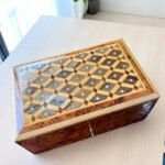 Wooden Ring Box – Handcrafted Moroccan Thuya Wood - Image 5