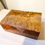 Handcrafted Wooden Jewelry Box – Large Lockable Thuya Organizer - Image 2