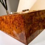 Handcrafted Wooden Jewelry Box – Large Lockable Thuya Organizer - Image 3