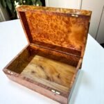 Handcrafted Wooden Jewelry Box – Large Lockable Thuya Organizer - Image 7