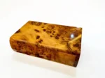 Large Thuya Wood Box - Handmade Thuya Wood Storage Box - Image 3